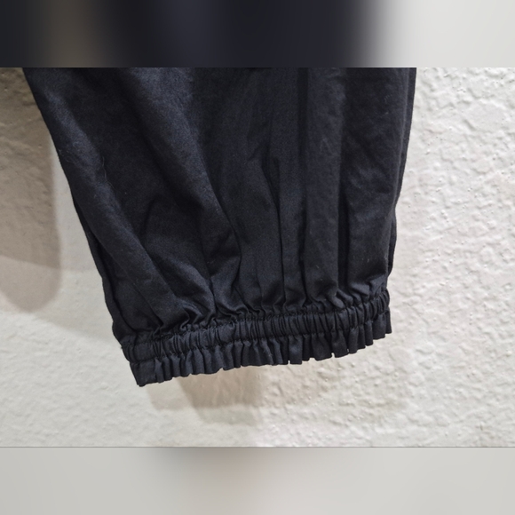 Cotton Black Puff-Sleeve Scoop Neck Women's Top 2XL - Picture 6 of 8